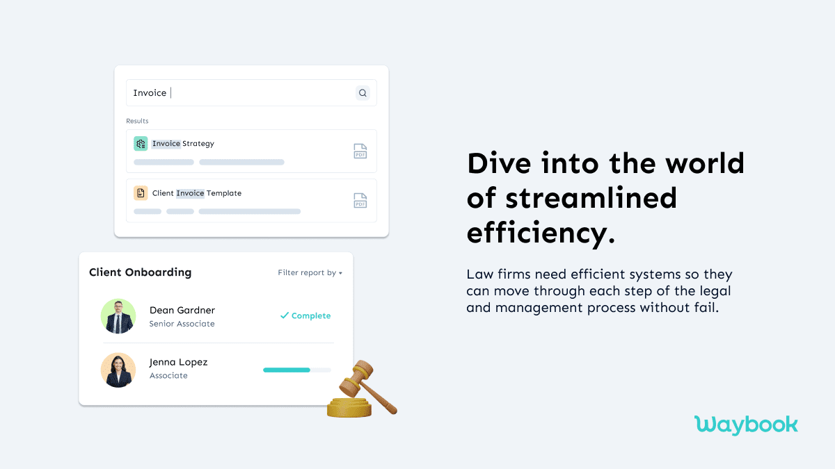 Imagine your law firm as a well-oiled machine, humming with productivity vibes and zipping through tasks like a champ.